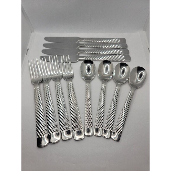 Yamazaki Japan Stainless Steel 4pc Flatware Set - Picture 1 of 6